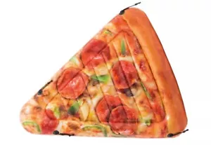 Intex Giant Inflatable Pizza Slice Float Mat For Lake, Beach, or Swimming Pool - Picture 1 of 3