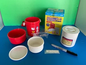 Nuevo DE COLECCIÓN~HELLO KITTY SANRIO KIT DE ALMUERZO con COMIDA Termo Calidad Superior-Envío Gratuito - Imagen 1 de 6