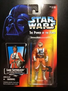 Vintage 1995 Star Wars Luke Skywalker The Power Of The Force Action Figure NIP - Imagen 1 de 2