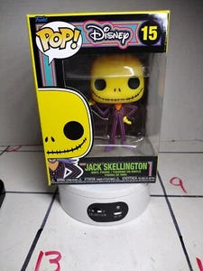 Funko Pop! Disney Jack Skellington Blacklight Vinyl Figure #15 - Picture 1 of 6