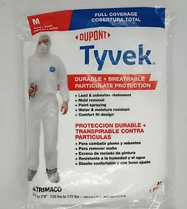 Trimaco Tyvek Copertina con Cappuccio e Stivali Bianco M - Foto 1 di 2