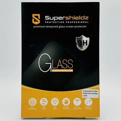 Supershieldz Protection Professional Premium Screen Protector iPad Mini 6 - 2 Pk - Image 1 of 4