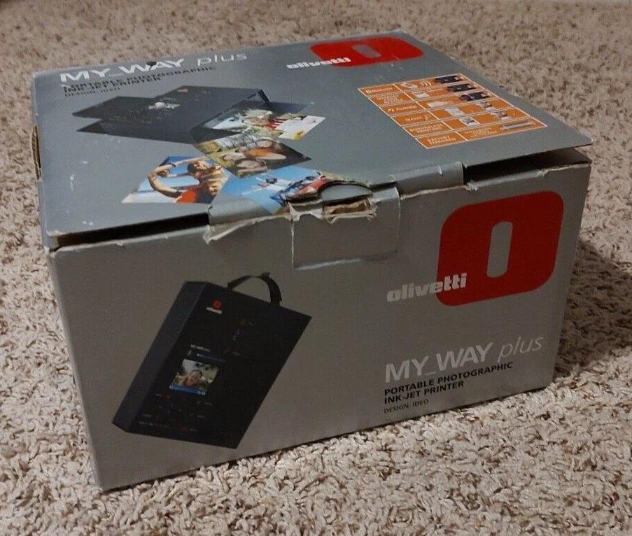 Olivetti My Way Plus Bluetooth Portable Photo Printer *READ* - Image 1 of 4