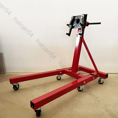 2000LBS Folding Engine Gearbox Support Stand 0.9t Heavy Duty Swivel Transmission - Image 1 of 4