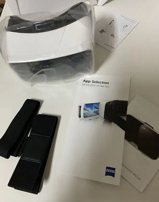 🧷 Zeiss VR ONE Plus Headset White 🆕 As Shown - Image 1 of 3