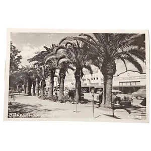 Datum Palmen Donna Texas Postkarte Rppc 1949 - Bild 1 von 3