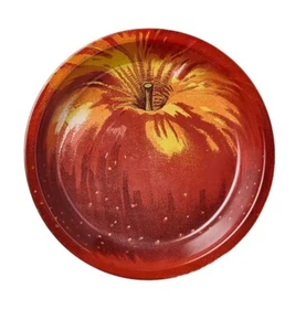 Plato de pastel John Derian de 10” “manzanas” plato de pastel de gres de otoño Día de Acción de Gracias - Imagen 1 de 2