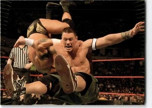 2007 Topps Action WWE #1 John Cena - Picture 1 of 2