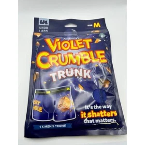 Violet Crumble Candy Australia Men's Boxers Trunks SIZE M New in Package - Picture 1 of 2