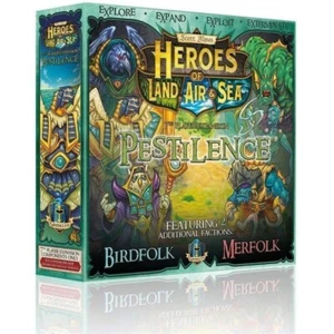 Heroes of Land Air & Sea Expansion Pestilence Board Game Paper or Plastic - Picture 1 of 4