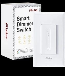 Aida Wi-Fi Smart Light Switch With Dimmer -  Alexa Google - SW2 - Picture 1 of 9