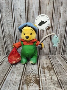 Winnie Puuh Angeln Pooh Disney Sitzsack Plüsch selten zurückgezogen schwer zu finden Rarität - Bild 1 von 12