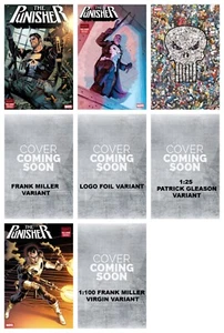 PUNISHER RED BAND #1 MARVEL 2025 COVER PICK/VARIANTS/SET 1:100 9/10 NM - Picture 1 of 10