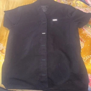 FIGS Scrubs Navy Top And Bottom $30 Each If Separated Excellent Condition - Picture 1 of 12