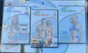 3 Malibu Pilates chair workout DVD lot set - Picture 1 of 1