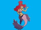 Fantasy Pin - JUMBO Disney Hercules Meg / Megara as Mermaid LE100
