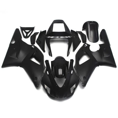 Matte Black Fairing Kit For Yamaha YZF R1 1998 1999 YZF1000 Injection Bodywork - Image 1 of 4