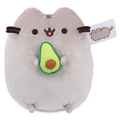 Gund NEW PUSHEEN AVOCADO Plush 9.5-Inch Cat Stuffed Toy - Image 1 of 4