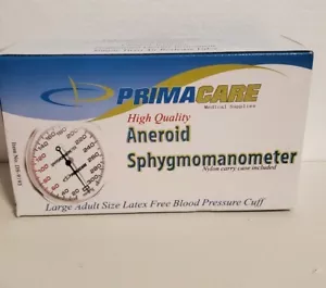 Primacare DS-9193 Aneroid Sphygmomanometer with Large Adult-Size Cuff - Picture 1 of 3