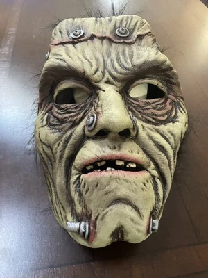 Adult Zagone Studios Hand Made “Glued & Screwed” Halloween Mask M1007 - Image 1 of 4