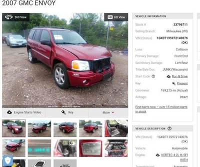 Transfer Case Opt NP8 Fits 02-09 ENVOY 3920012 Foto 1 de 4