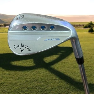 Callaway Md5 Jaws Tour Grey Wedge 58°-8 W Grind Wedge Dynamic Gold S200 35” - Picture 1 of 11