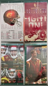  USC TROJANS Poster Spielplan Lot 4 Diff. Robert Woods Lane Kiffen Matt Barkley - Bild 1 von 5