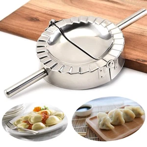Stainless Steel Ravioli Mold Big Dumpling Press Maker Wonton Wrapper Pierogie... - Picture 1 of 7
