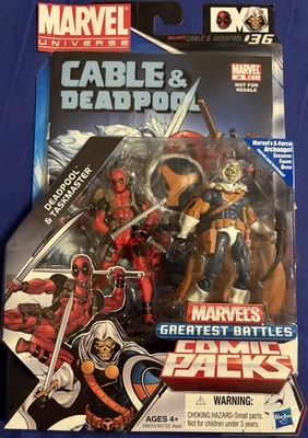 Экшн-фигурка Marvel Universe 3,75 дюйма Deadpool & Taskmaster комиксы Hasbro упаковка 2 шт 🔥 - Изображение 1 из 2