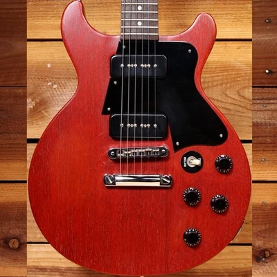 Gibson 2003 Les Paul Special Doble Corte Desteñido Usado Cereza Corte DC P90 33605 Foto 1 de 4