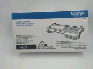 Brother TN420 cartuccia toner nero originale nuova sigillata - Foto 1 di 4