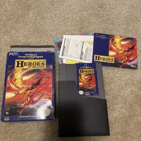 Advanced Dungeons & Dragons: Heroes of the Lance  (Nintendo NES) Complete  CIB