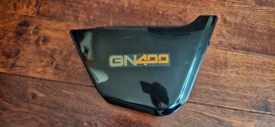 Suzuki GN400 GN400X Black Right Side Frame Cover Fairing (47111-37300-019) - Image 1 of 4