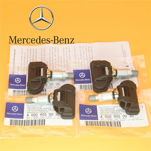 Brand New 4 PCS Tire Pressure Monitoring Sensors A0009050030 TPMS for Benz C300 - Picture 1 of 16