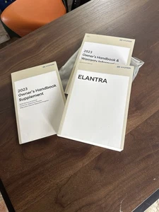 2023 Hyundai Elantra Owner’s Manual & Booklet Set - Picture 1 of 3