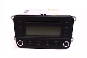VW CD Autoradio RCD 300 Chrome 1K0035186 P Touran Tiguan Passat Golf Plus + Code - Bild 1 von 2