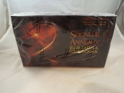 LORD OF THE RINGS TCG MINES OF MORIA SEALED BOOSTER BOX OF 36 PACKS (French) - Image 1 of 4