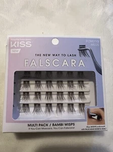 3 Pack Kiss Falscara Bambi Wisp Lashes NEW - Picture 1 of 4