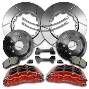 PASSEND FÜR AUDI TT MK2 [8J] - GROSSER BREMSENSATZ VORNE - 18 ZOLL - 6 KOLBEN BREMSSATTEL - Bild 1 von 1