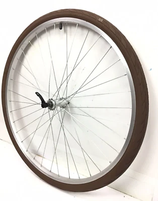 700c Front Bicycle Alloy Wheel Quick Release 35C Tire Road Hybrid Bike #N35 - Image 1 of 3
