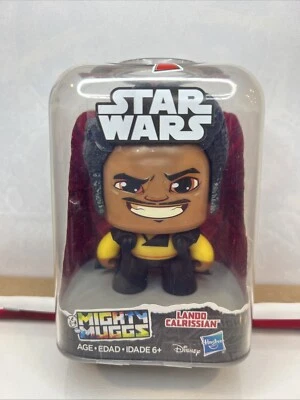Disney Hasbro Star Wars Mighty Muggs Lando Calrissian Push & Turn Action Figure - Image 1 of 4