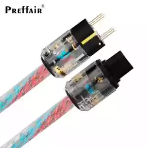 Western Electric OFC Kupfer US/EU AC HiFi Audio Stromkabel IEC Audiophile Kabel - Bild 1 von 10