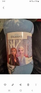 NEW Disney Frozen II 2 Fleece Kids Children's Throw Travel Blanket 40x50" - Picture 1 of 1