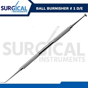 Ball Burnisher # 1 DE Dental Amalgam Instruments German Grade - Picture 1 of 5