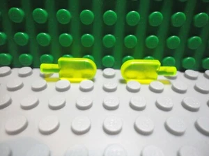 Lego mini figure 2 Trans cibo ghiaccioli verde neon NUOVO - Foto 1 di 2