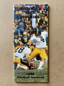 MICHIGAN TECH UNIV HUSKIES COLLEGE MEDIA GUIDE 1988 NM - Imagen 1 de 2