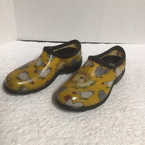 Sloggers Pollo Goma Lluvia Jardín Granja Tobillo Zapatos Sin Cordones Botas Mujer’s 6 EE. UU. - Imagen 1 de 6