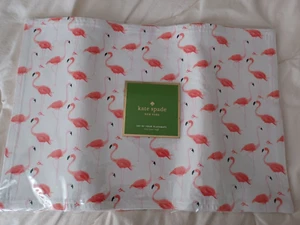 4 Kate Spade New York Strut Your Stuff Tischsets Rosa Flamingos NEU - Bild 1 von 4