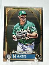 2021 Topps Gypsy Queen #134 Matt Chapman Chrome Box Topper Oakland Athletics
