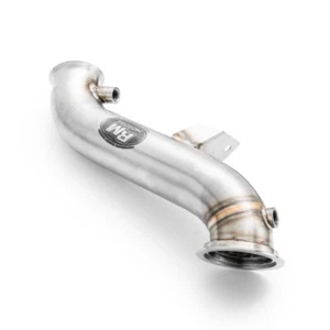 Downpipe Rohr Edelstahl Mercedes W205 C200 2.0 Turbo 2014- 2WD 4WD - Picture 1 of 4